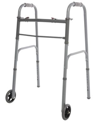 Lumex Dual Release Folding Walker