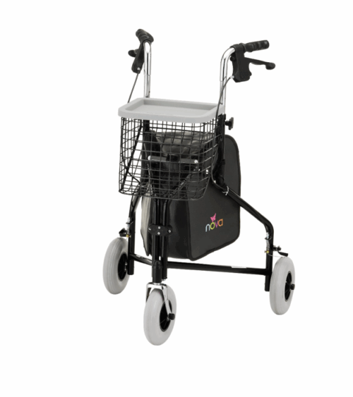 Nova Traveler 3-Wheeled Rollator Walker